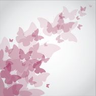 Background with butterflies N21