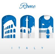Rome Skyline