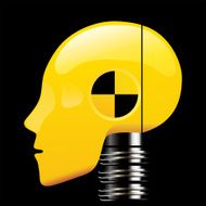 Crash dummy test Vector