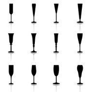 Glass Icons Flute Glasses