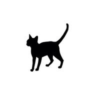 Cat Silhouette N85