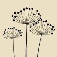 Abstract Dandalions background N4