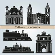 Valletta landmarks and monuments