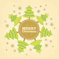 christmas greeting card N199
