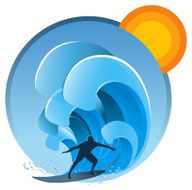 Riding the big wave