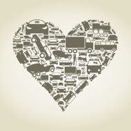 Car Heart N2