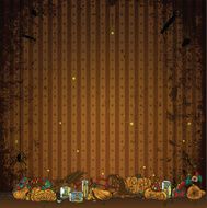 Grunged Halloween background