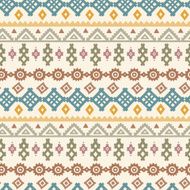 Tribal art ethnic seamless pattern N29