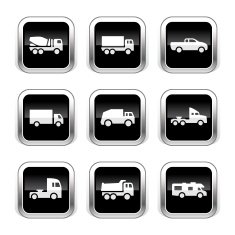 Supergloss Black Icons - Trucks