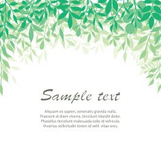 green leaves background N11