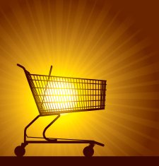 Shopping Cart Sunburst N2
