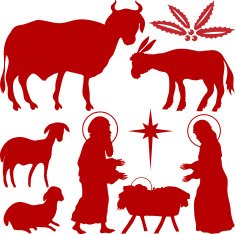 Nativity Silhouettes N4