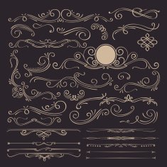 Ornate elements and page dividers
