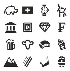 Switzerland icons N5
