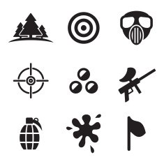 Paintball Icons N2