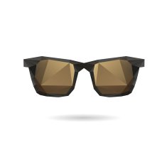 Sunglasses abstract isolated on a white backgrounds N3