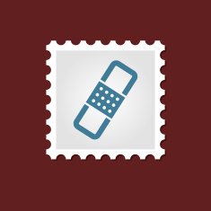 Band Aid medical stamp