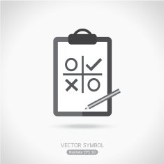 Note icon concept symbol