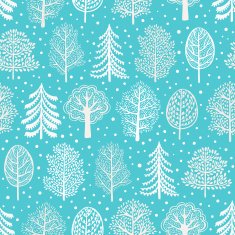 Trees seamless pattern N10