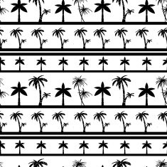 Seamless pattern with palm trees N24