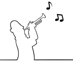 trumpet player N8