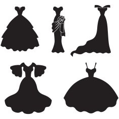 Wedding dress set N2