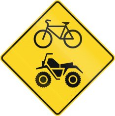 Bicycle And ATV Warning in Canada
