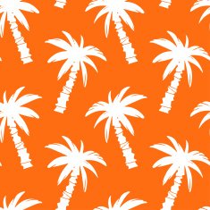 Seamless pattern with palm trees N26