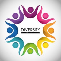 Diversity People Design Vector Illustration Eps 10 N9 Free Image Download