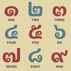 Thai Number Color Series