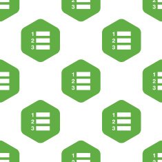 Numbered list pattern
