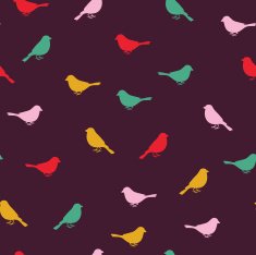 Birds seamless pattern N18