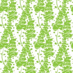 Vector Vibrant Green Plants Seamless Pattern