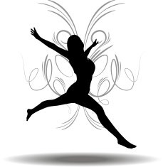 Funky Girl Silhouette N7