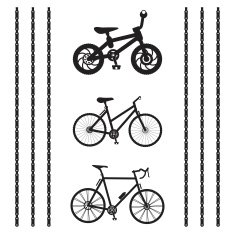 Bicycle Silhouettes N5