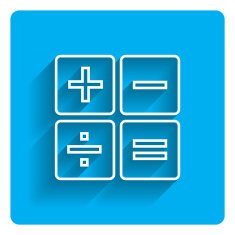 Calculator buttons icon