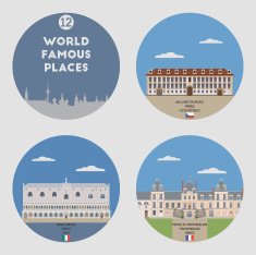World famous places Set 12 N2