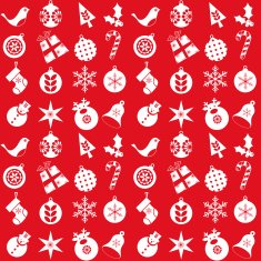 Christmas seamless wrapping paper