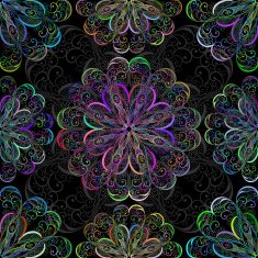 Seamless ornamental pattern N52