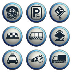 Symbols of taxi services N3