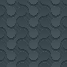 Dark seamless vector background with 3D effect N60