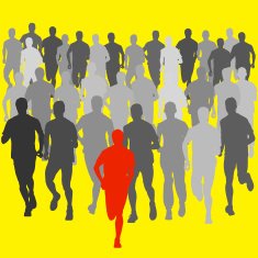 Runners on sprint men N12