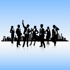 Human Resources concept N4