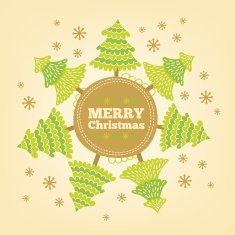 christmas greeting card N199