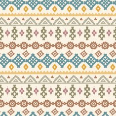 Tribal art ethnic seamless pattern N29