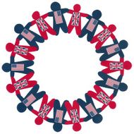 American and british boys circle N2