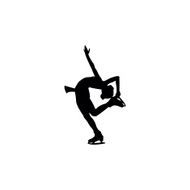 figure skating individual silhouettes N8
