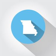 Map state of Missouri