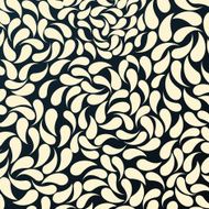 Abstract floral swirls Vector background