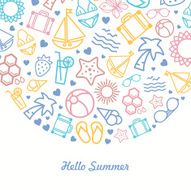 Summer background design